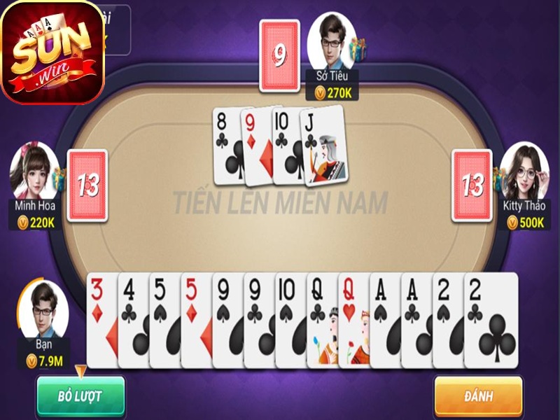 tiến lên miền nam online