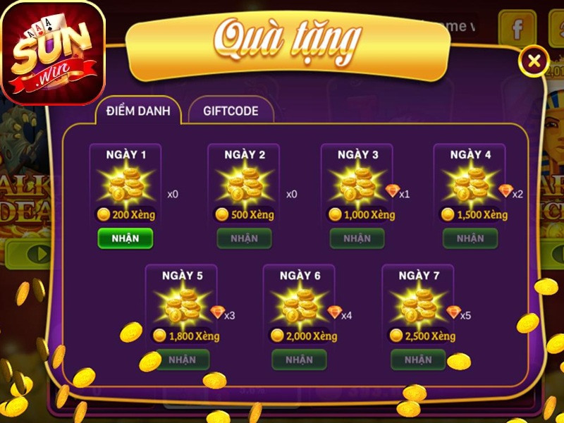 quà tặng nổ hũ