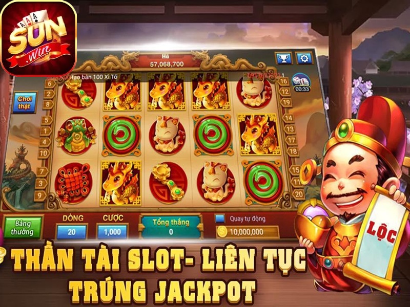 thần tài slot liên tục trúng jackpot